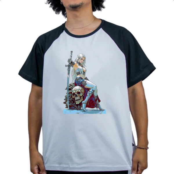 Camiseta Raglan Guerreira Valkiria - Imagem 4