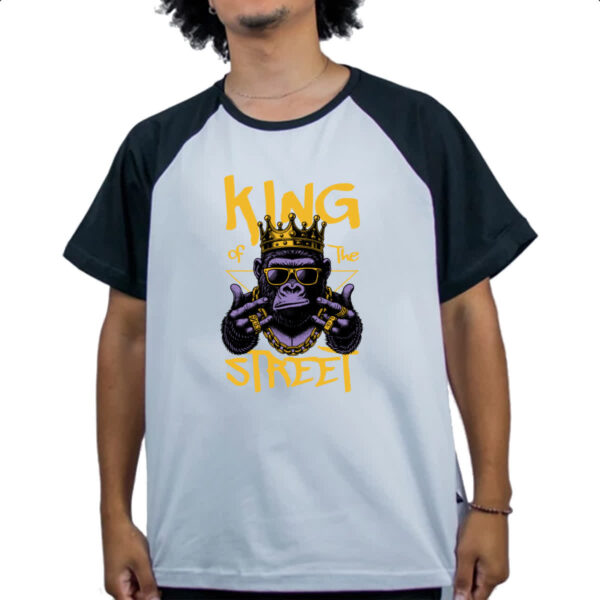 Camiseta Raglan King of the Street - Imagem 4
