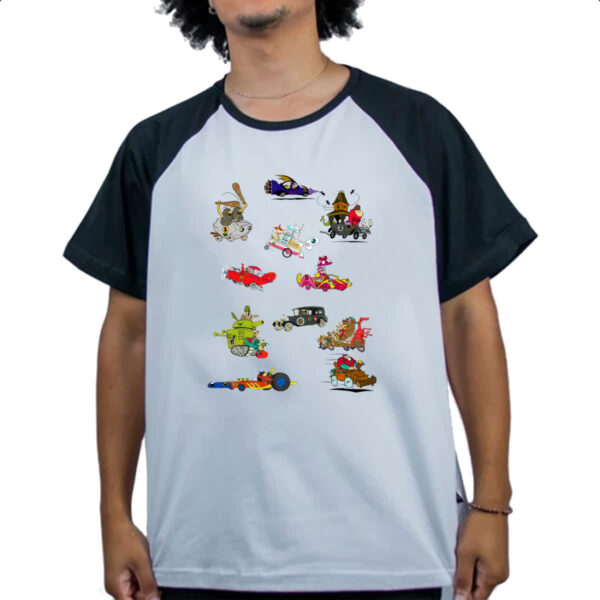 Camiseta Raglan Nostalgia Corrida Maluca - Imagem 4
