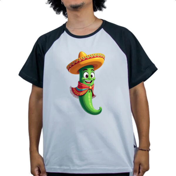 Camiseta Raglan Pimenta mexicana - Imagem 4