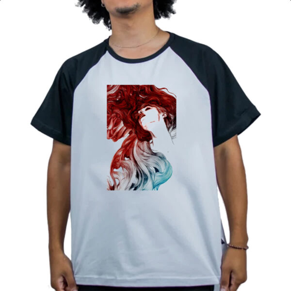 Camiseta Raglan Beautiful Girl 6 - Imagem 4