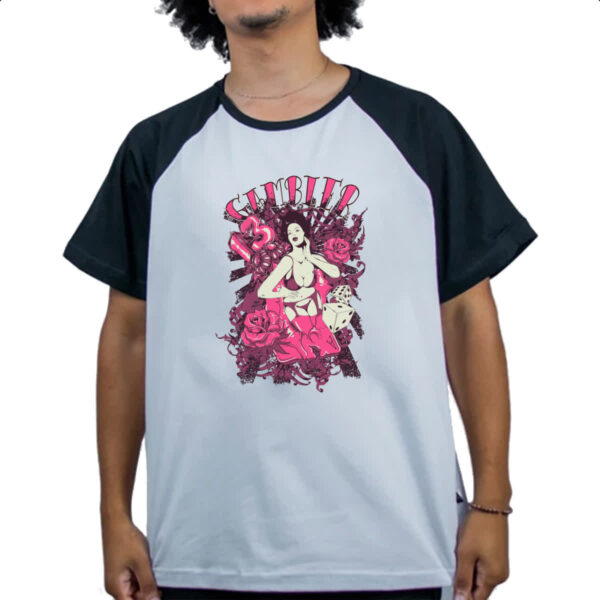 Camiseta Raglan Gambler cassino - Imagem 4