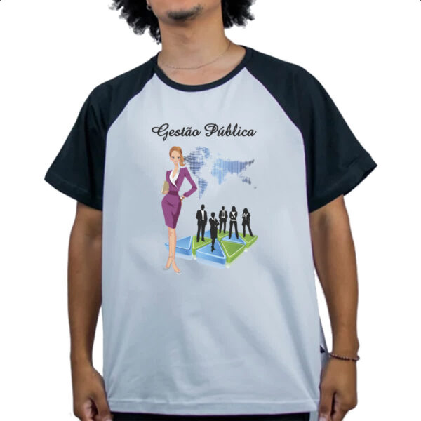 Camiseta Raglan Gestao Publica - Imagem 4