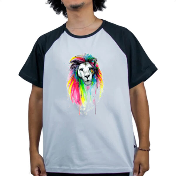 Camiseta Raglan Leao de Juda 08 - Imagem 4