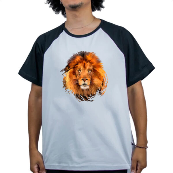 Camiseta Raglan Leao de Juda 02 - Imagem 4