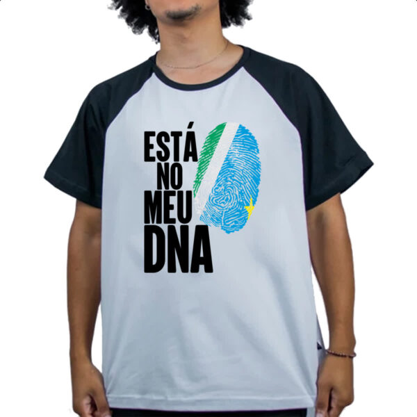 Camiseta Raglan Esta no meu DNA Mato Grosso do Sul - Imagem 4