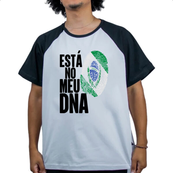 Camiseta Raglan Esta no meu DNA Parana - Imagem 4