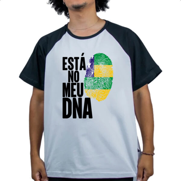 Camiseta Raglan Esta no meu DNA Sergipe - Imagem 4