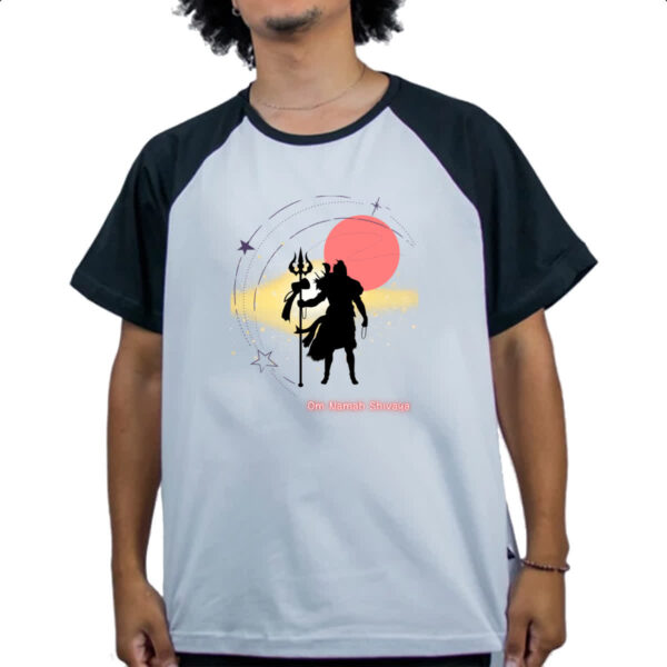 Camiseta Raglan Shiva Mestre Indiano - Imagem 4