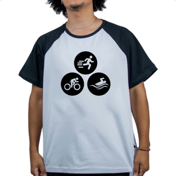 Camiseta Raglan Triathlon Olimpico - Imagem 4