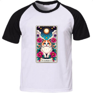 Camiseta Raglan Taro gato Van Turco