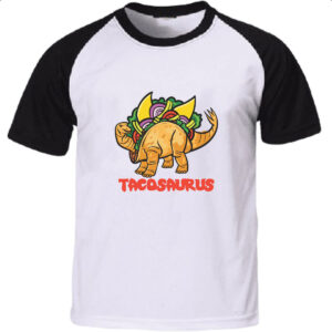 Camiseta Raglan Tacosaurus