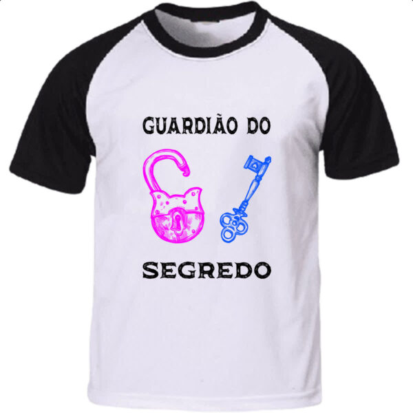 Camiseta Raglan Guardiao do Segredo