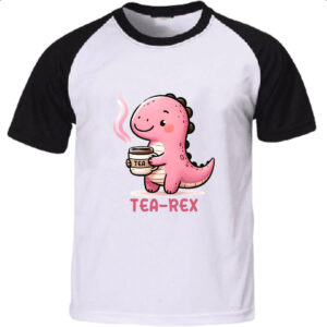 Camiseta Raglan Tea-Rex
