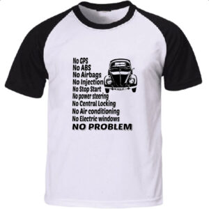 Camiseta Raglan Fusca sem problemas