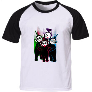 Camiseta Raglan Teletubbies Kiss