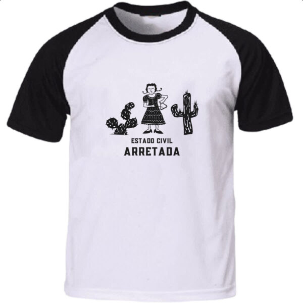 Camiseta Raglan Estado Civil Arretada