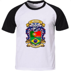 Camiseta Raglan Mestres da guerra