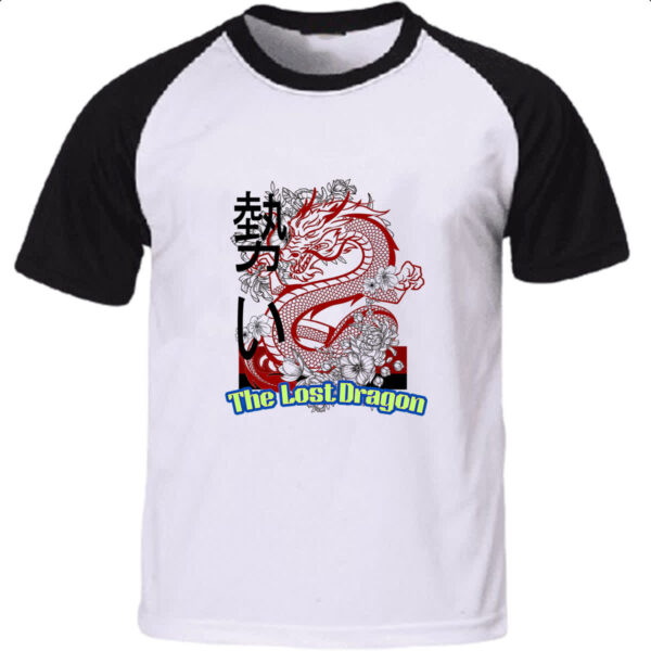 Camiseta Raglan The Lost Dragon