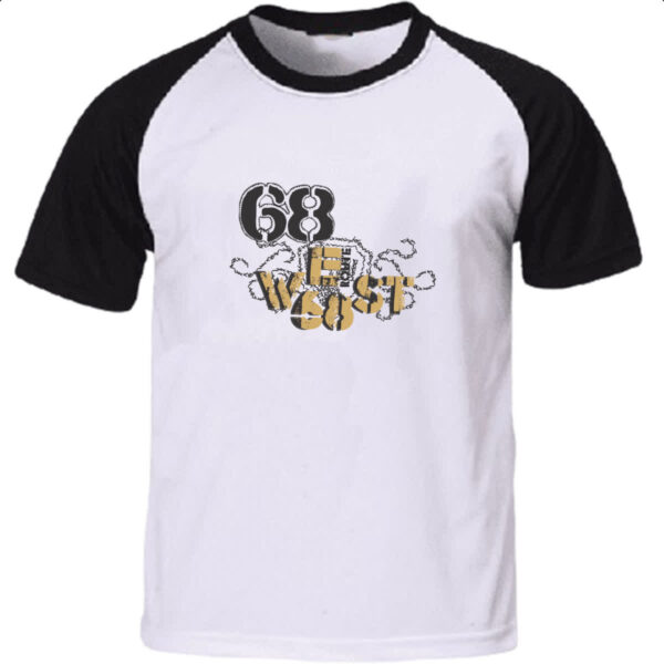 Camiseta Raglan 68 West Route