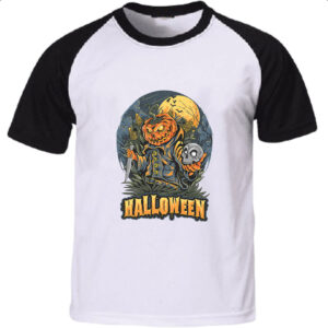 Camiseta Raglan Halloween JackPot Milharal Faca