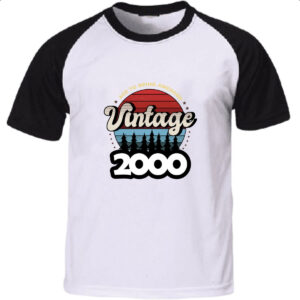 Camiseta Raglan Vintage being awesome 2000