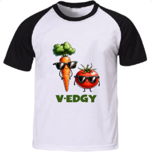 Camiseta Raglan V-Edgy