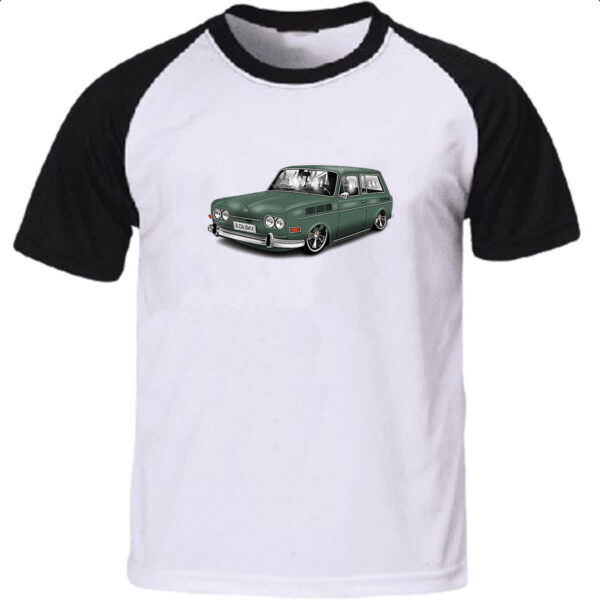 Camiseta Raglan Variant verde