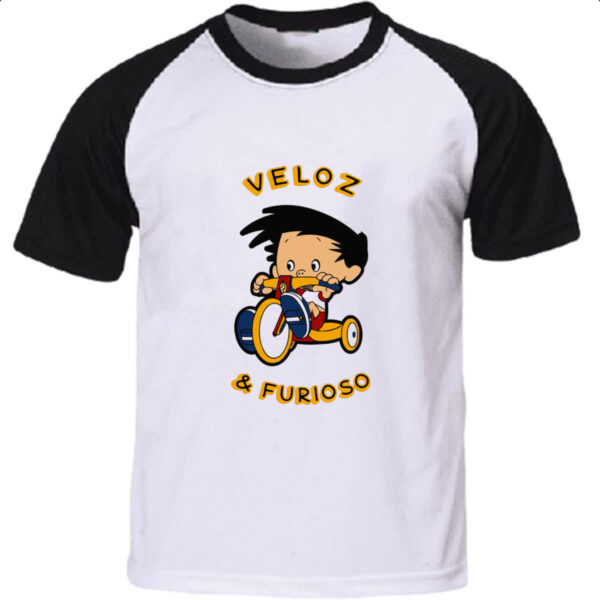 Camiseta Raglan Veloz e furioso