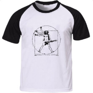 Camiseta Raglan Vitruvian Rock Star