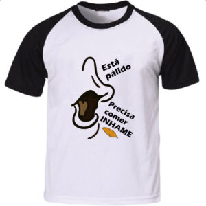 Camiseta Raglan Vovo juju comer inhame