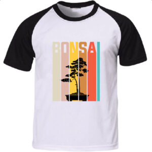 Camiseta Raglan Bonsai vintage
