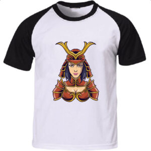 Camiseta Raglan Samurai Girl