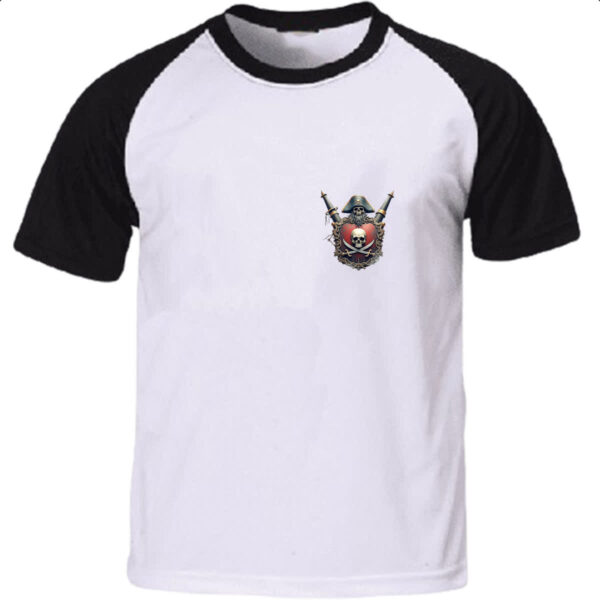 Camiseta Raglan Brasao pirata 01