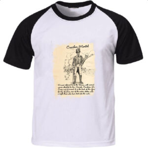 Camiseta Raglan Grimm Livro Cracher Mortel