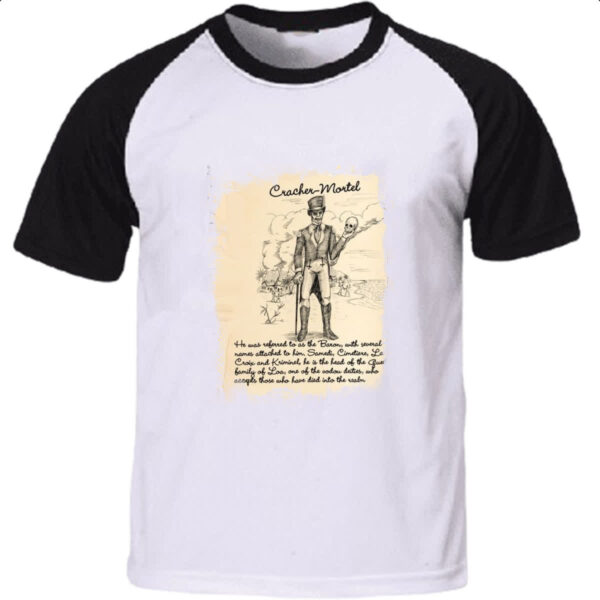 Camiseta Raglan Grimm Livro Cracher Mortel