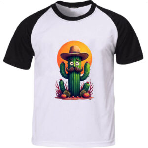 Camiseta Raglan Cactus Muchachi