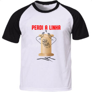 Camiseta Raglan Carretel perdi a linha