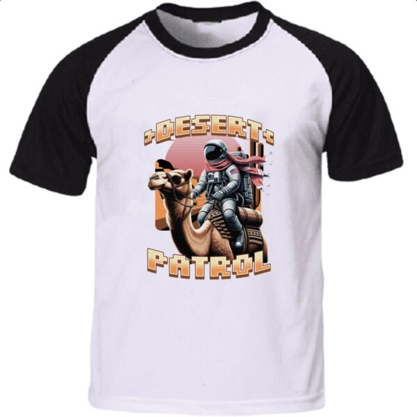 Camiseta Raglan Astronauta Desert Patrol