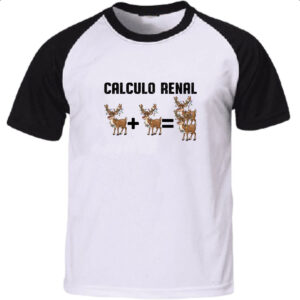 Camiseta Raglan Calculo renal
