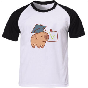 Camiseta Raglan Capivara Formando