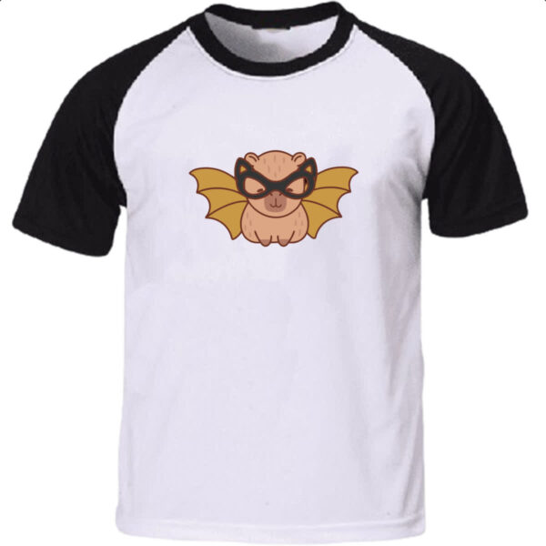 Camiseta Raglan Capivara Morcego
