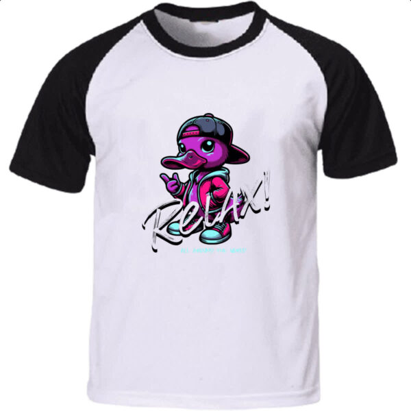 Camiseta Raglan Duck relax