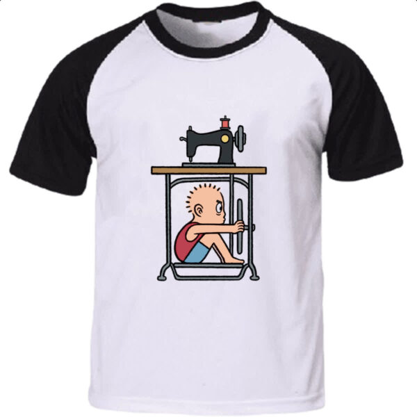 Camiseta Raglan Meu primeiro carro