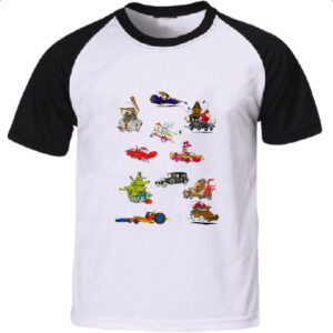 Camiseta Raglan Nostalgia Corrida Maluca