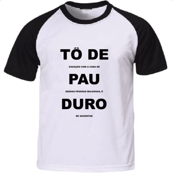 Camiseta Raglan To de P duro