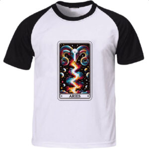 Camiseta Raglan Signo Carta Taro Aries