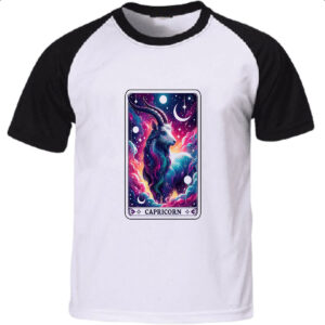 Camiseta Raglan Signo Carta Taro Capricornio