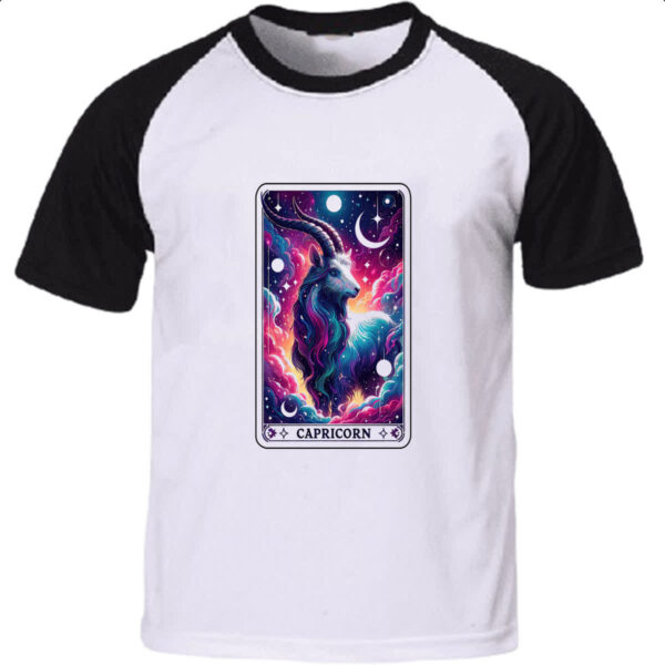 Camiseta Raglan Signo Carta Taro Capricornio