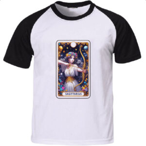 Camiseta Raglan Signo Carta Taro Sagitario